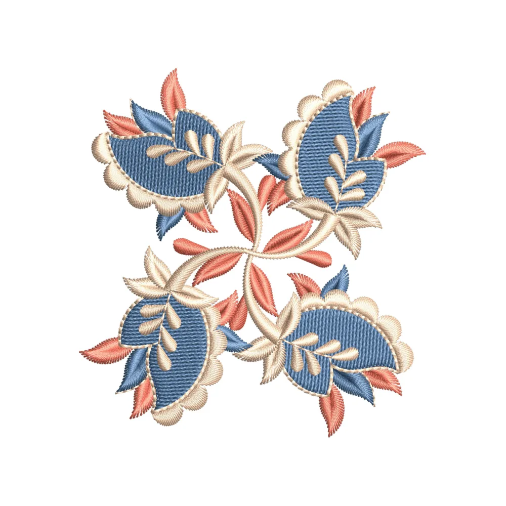 Queen Bunch Embroidery Design