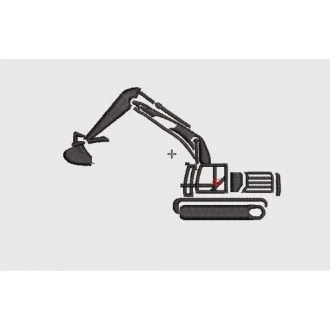 Tractor Embroidery Design