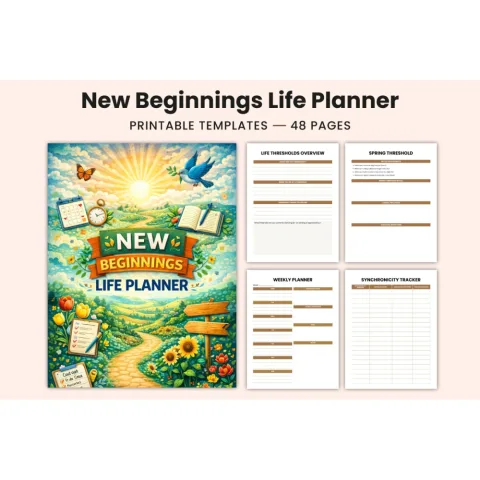 New Beginnings Life Planner