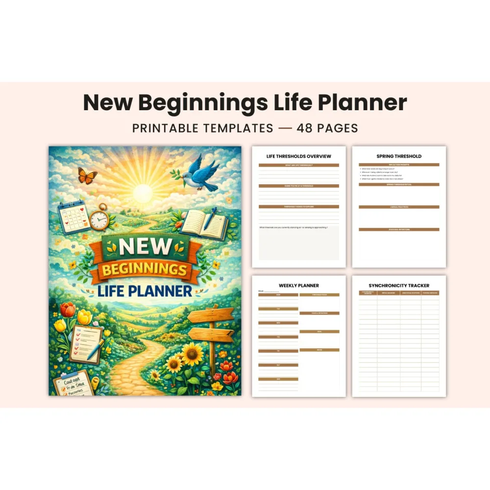 New Beginnings Life Planner