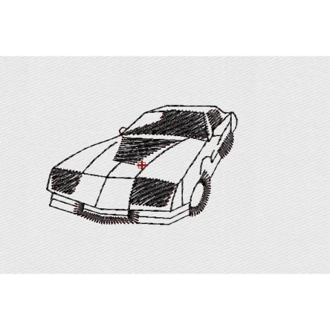 Car Embroidery Design