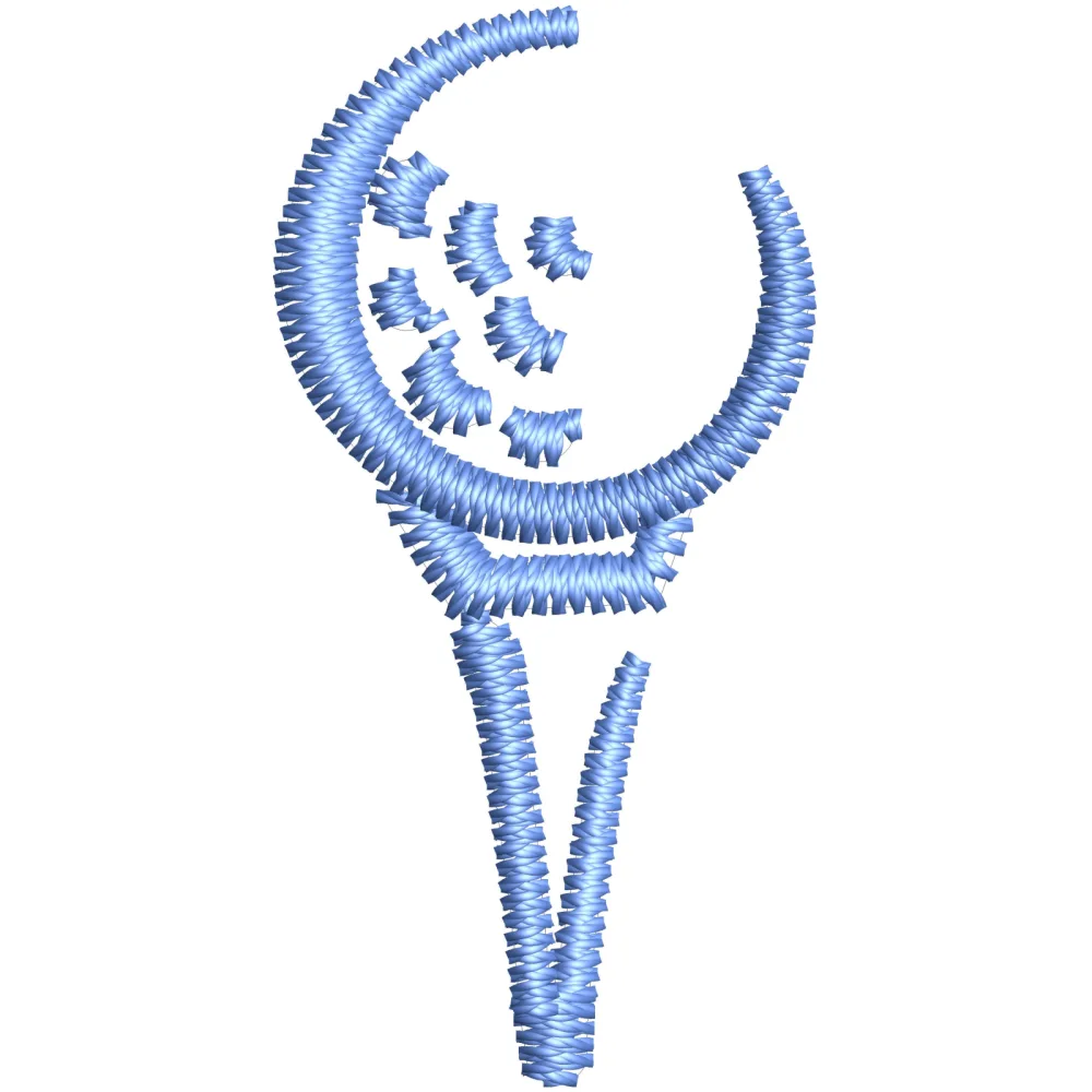 Golf Ball Embroidery Design