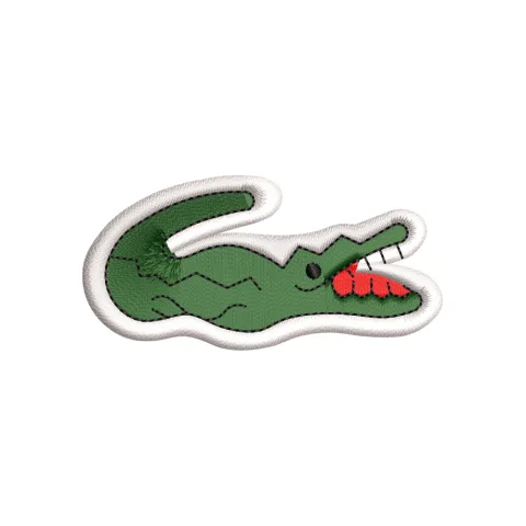 Alligator Embroidery Design