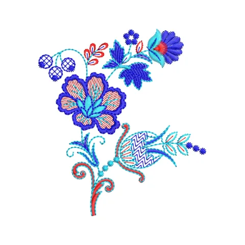 Flower Gallery Embroidery Design
