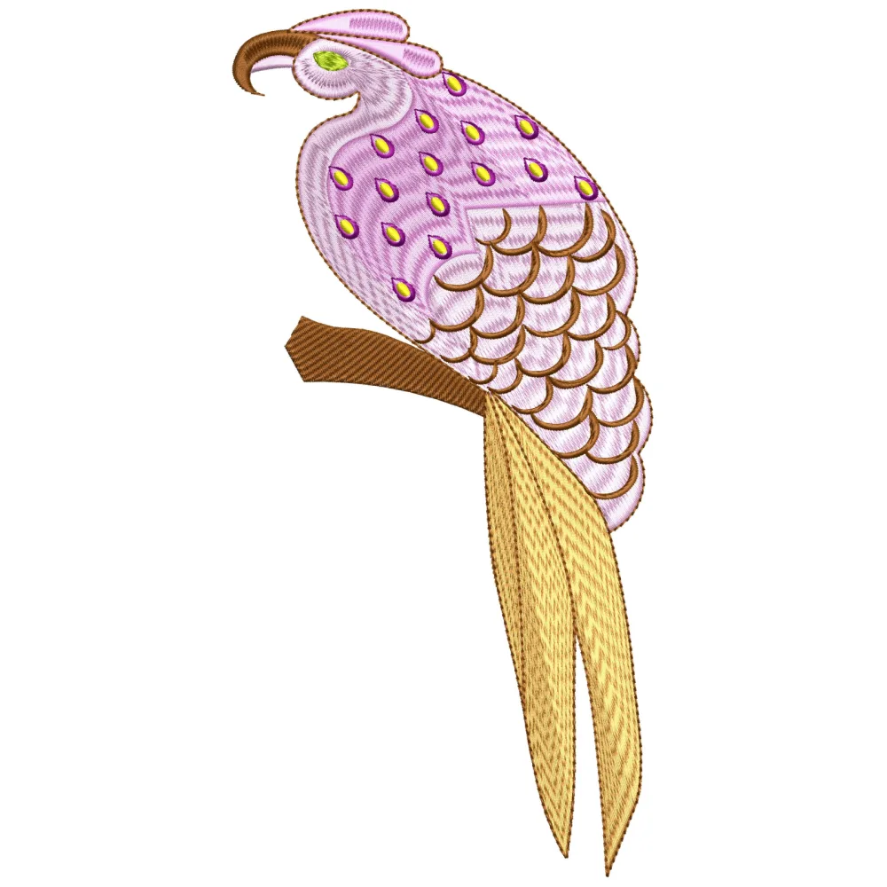 Multi Sparrow Embroidery Design