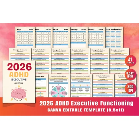 ADHD Executive Functioning Planner