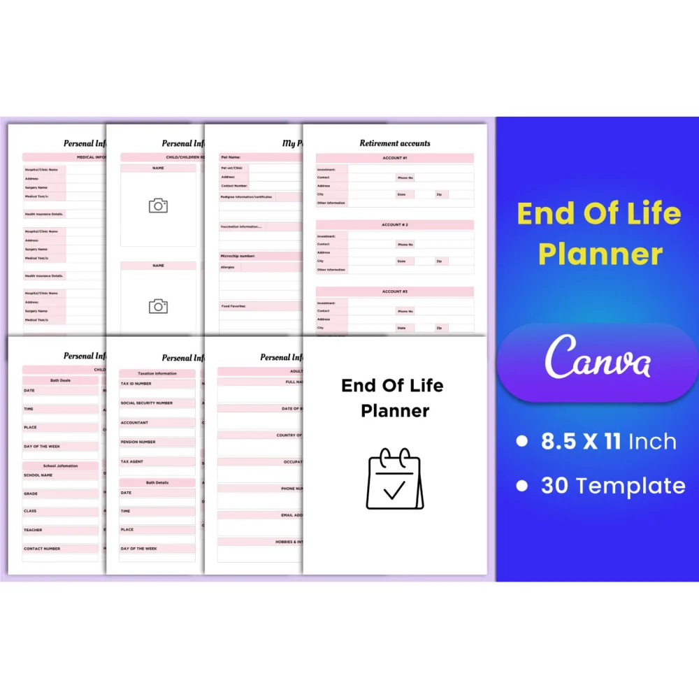 End of Life Planner Guide