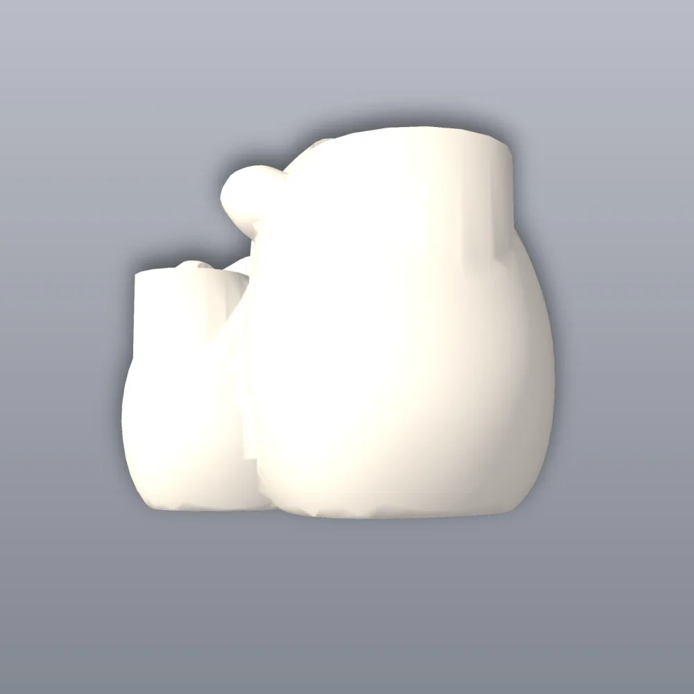 Hedgehog Planter 3D Print STL File