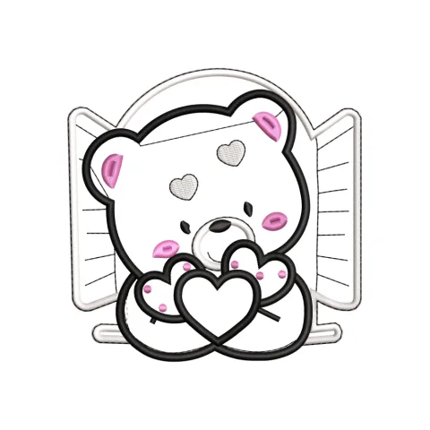 Teedy Lover Embroidery Design