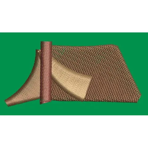 Textured Tent Structure Embroidery Design