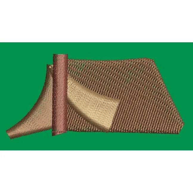 Textured Tent Structure Embroidery Design