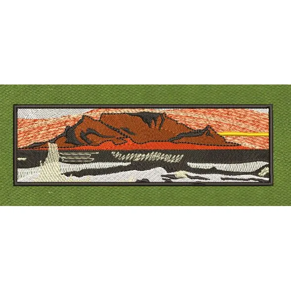 Table Mountain Embroidery Design