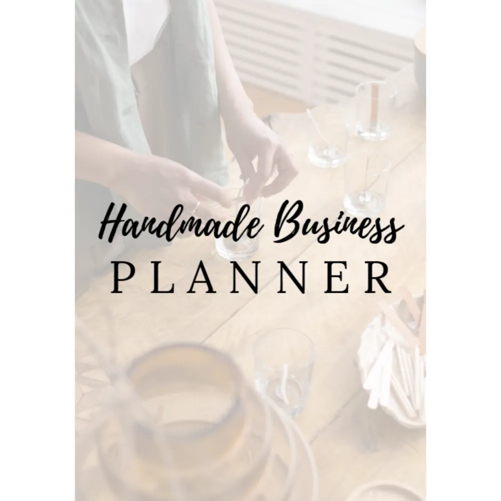 Handmade Business Planner Bundle