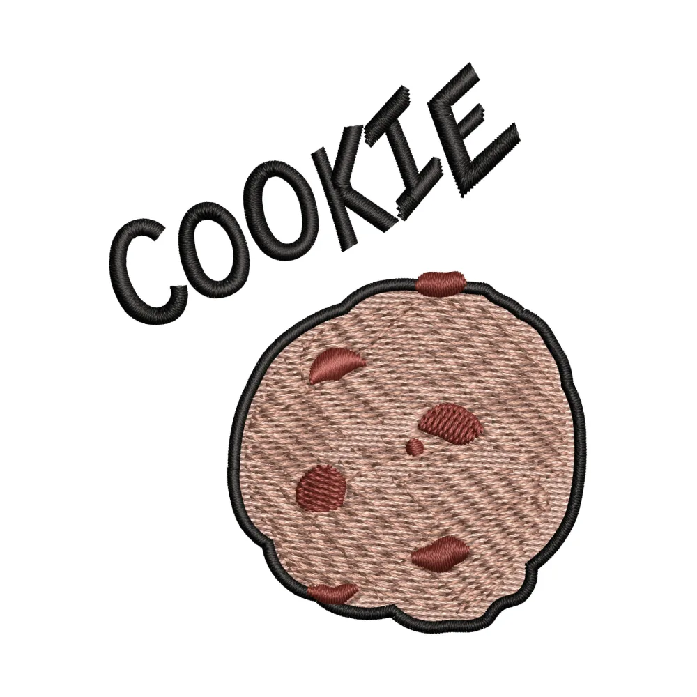 Cookie Embroidery Design