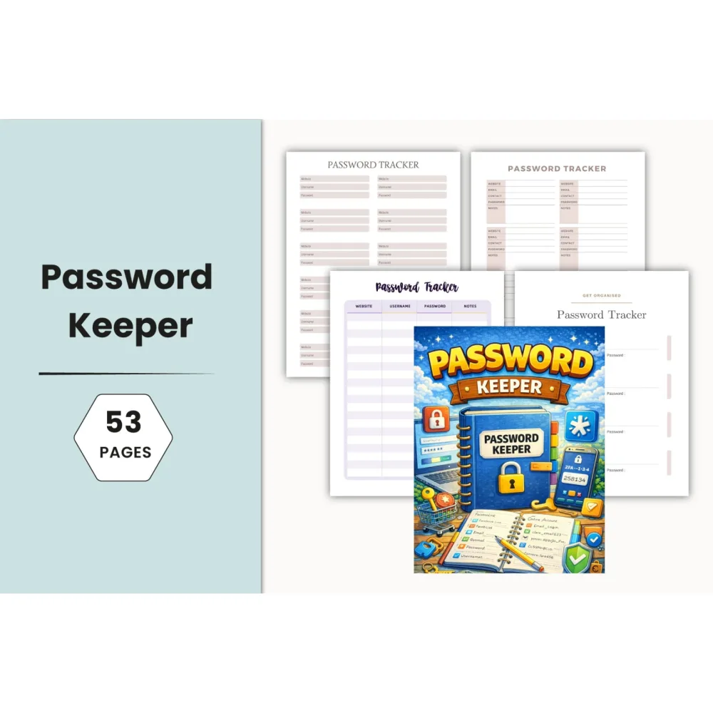 Password Keeper Planner