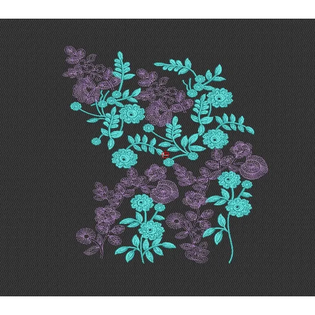 Flower Embroidery Design