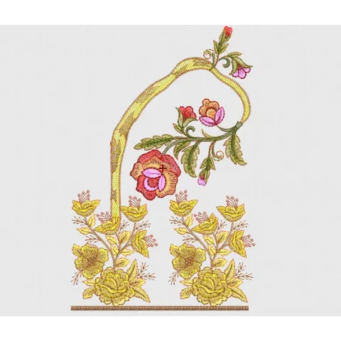 Flower Embroidery Design
