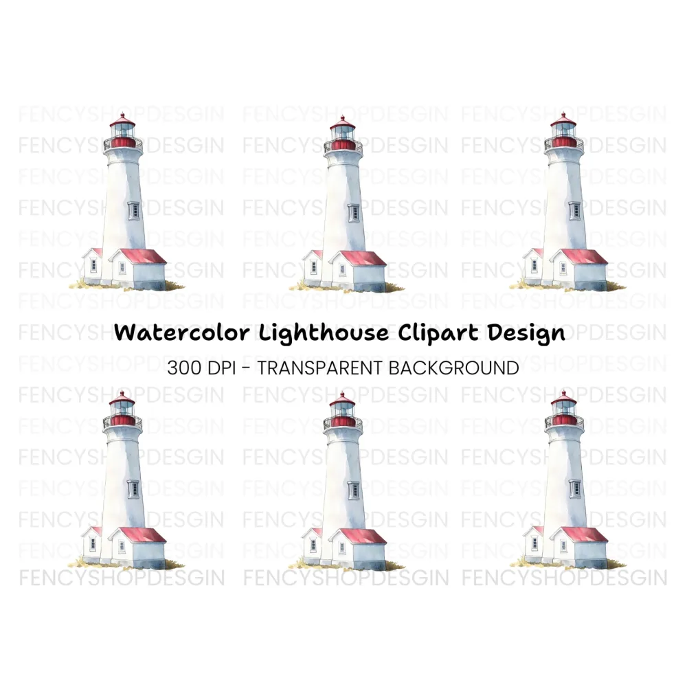 Lighthouse Clipart Bundle