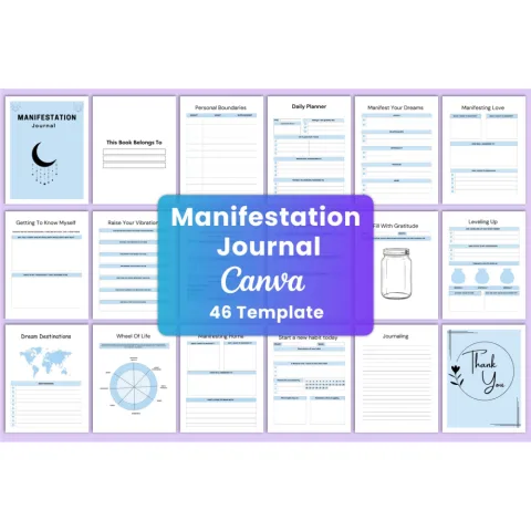 Manifestation Journal for Personal Growth