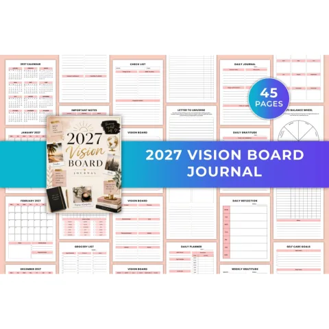 Vision Board Journal