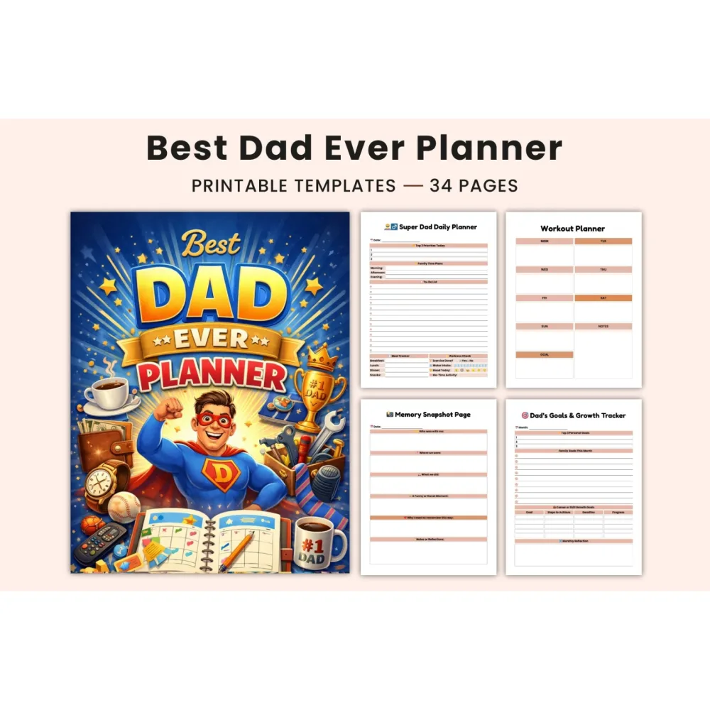 Best Dad Ever Planner