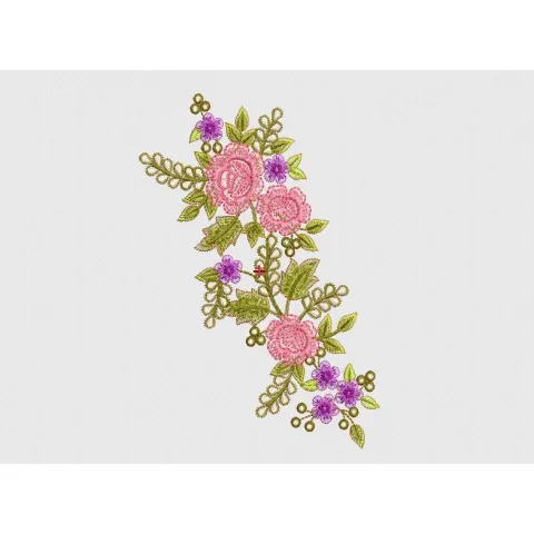 Flower Embroidery Design