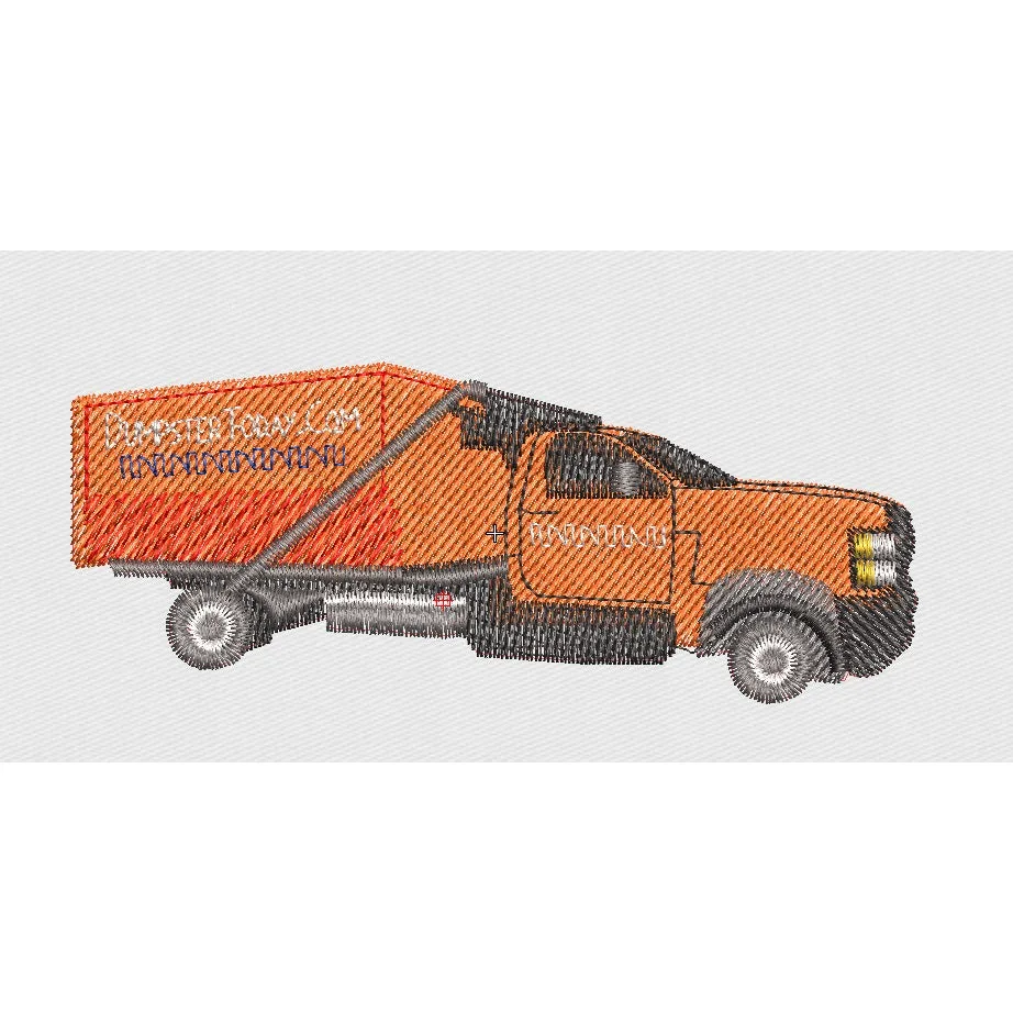 Van Embroidery Design