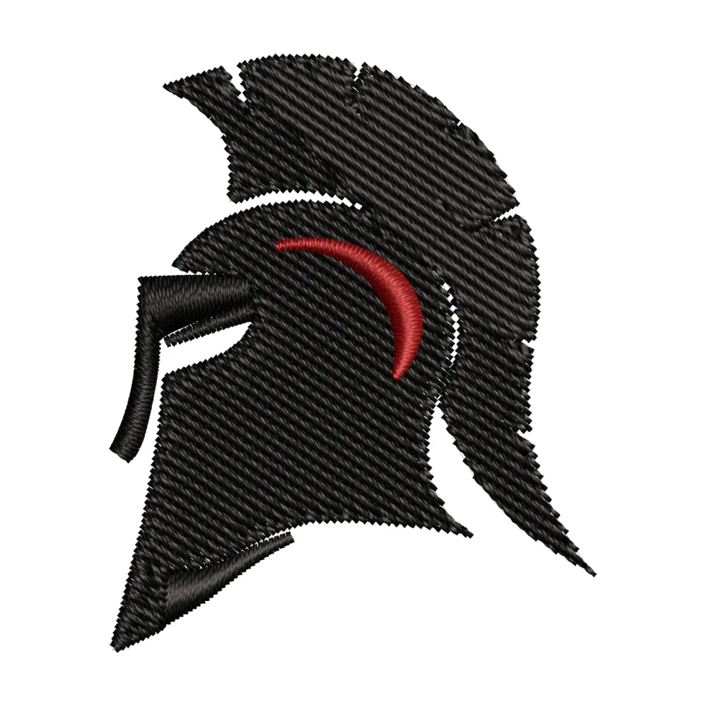 Worrior Man Embroidery Design