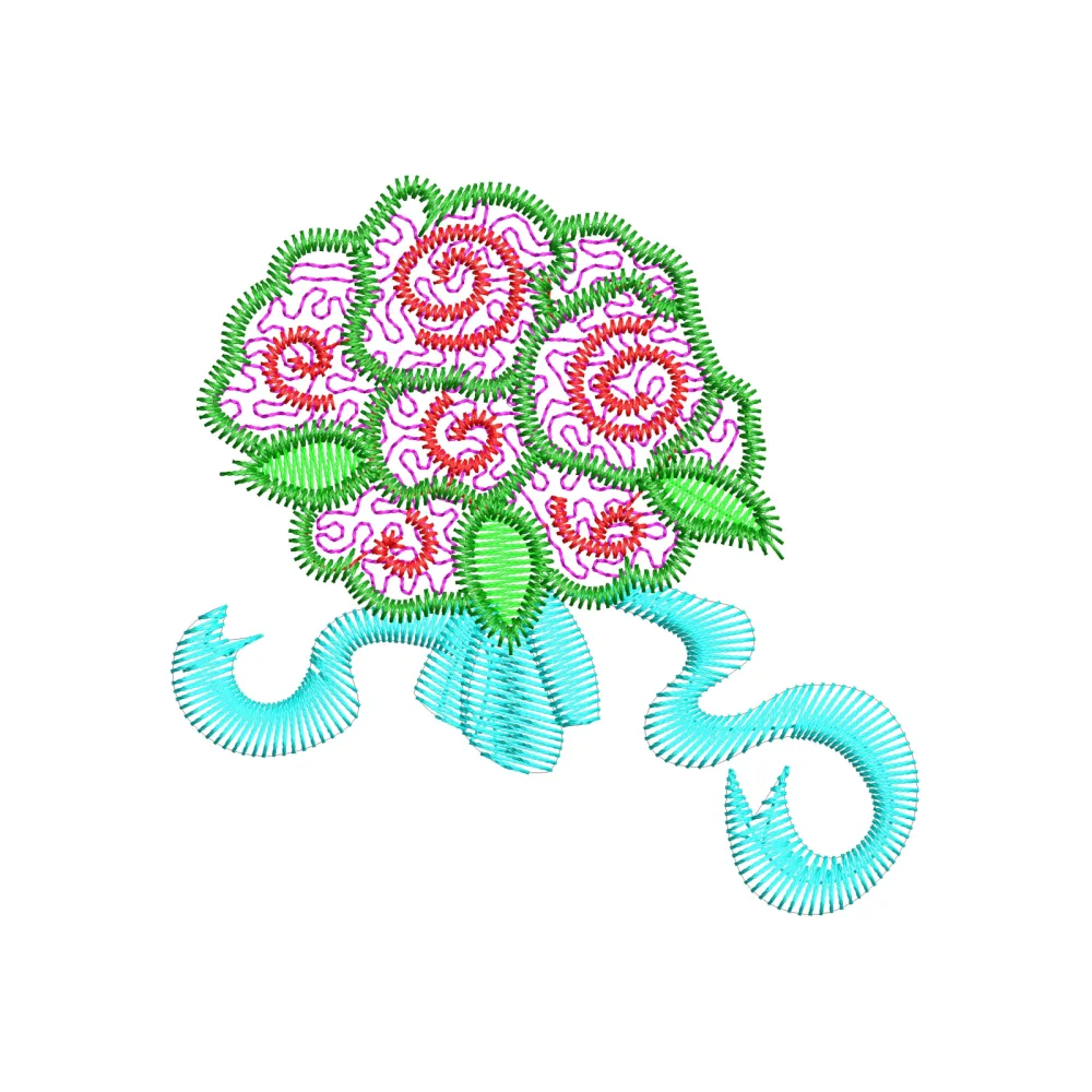 Stipple Embroidery Design