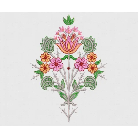 Flower Embroidery Design