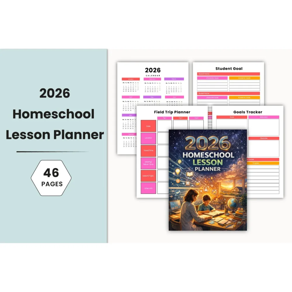 Homeschool Lesson Planner