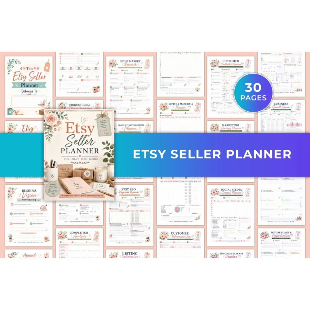 Etsy Seller Planner