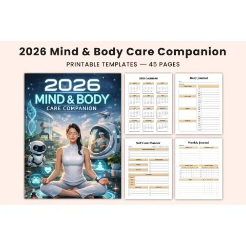 Mind Body Care Companion Planner