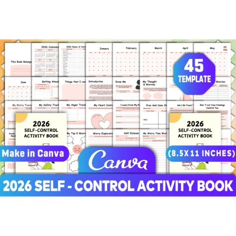 Self Control Activity Planner