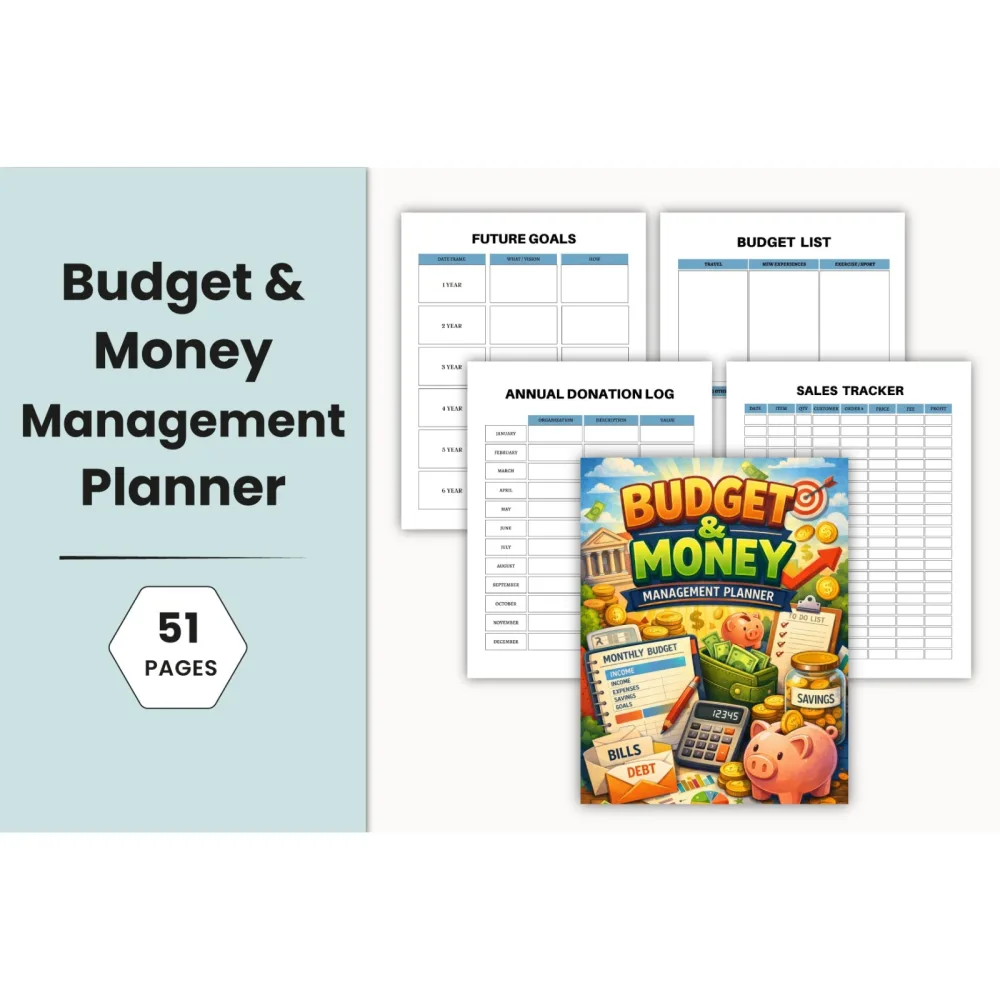 Budget Money Management Planner