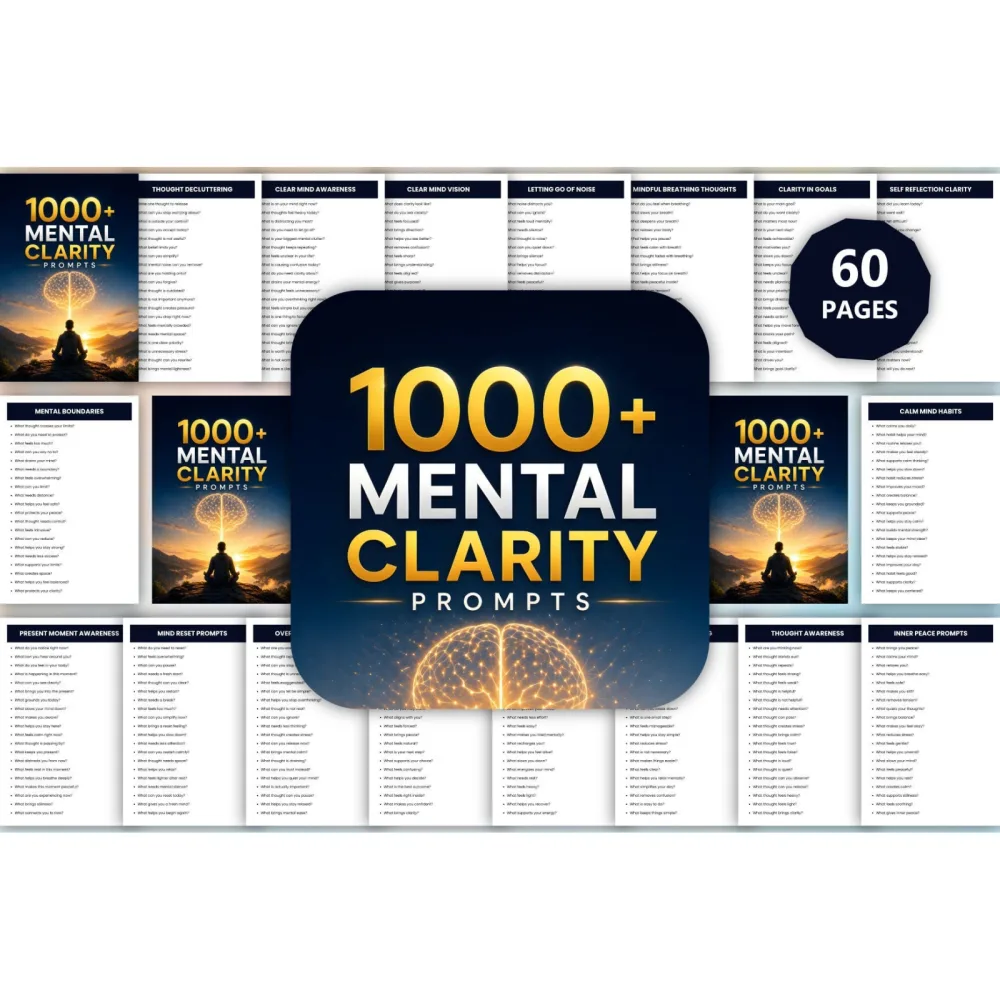 Mental Clarity Prompts
