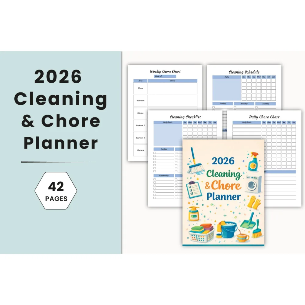 Cleaning Chore Planner