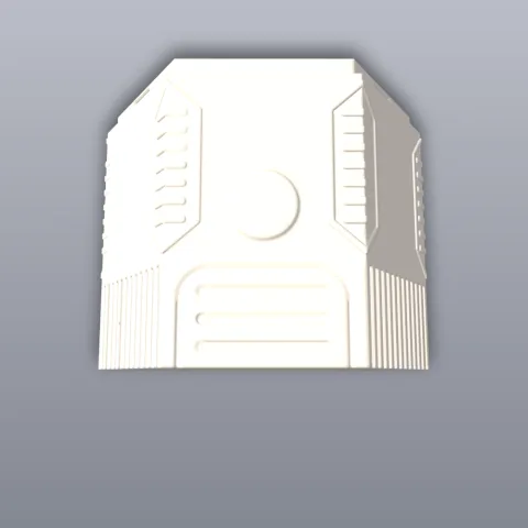 Hexagon Box Tall 3D Print STL File