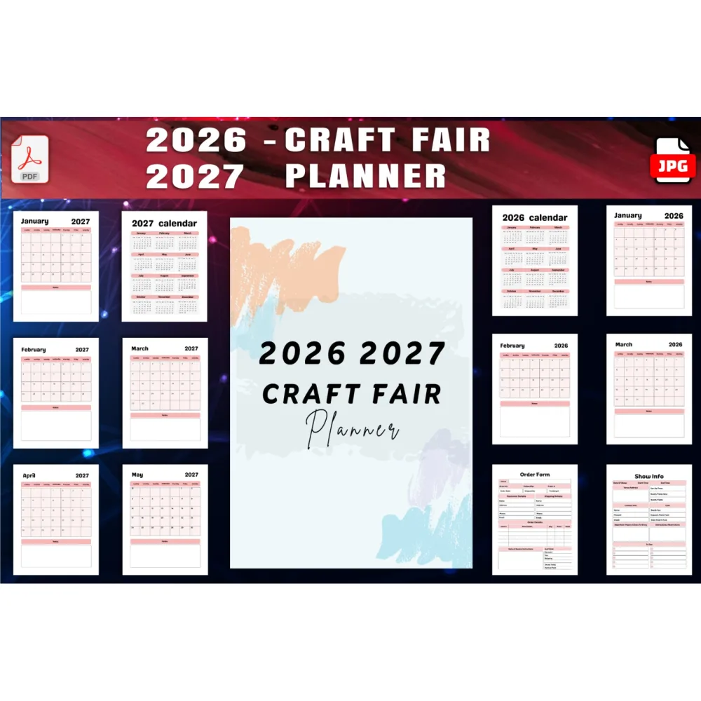 Craft Fair Planner
