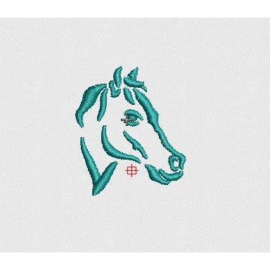 Horse Embroidery Design