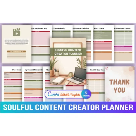 Soulful Content Creator Planner