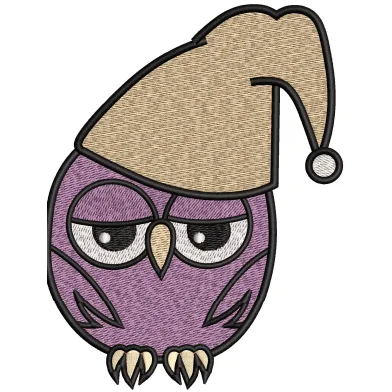 Owl Embroidery Design