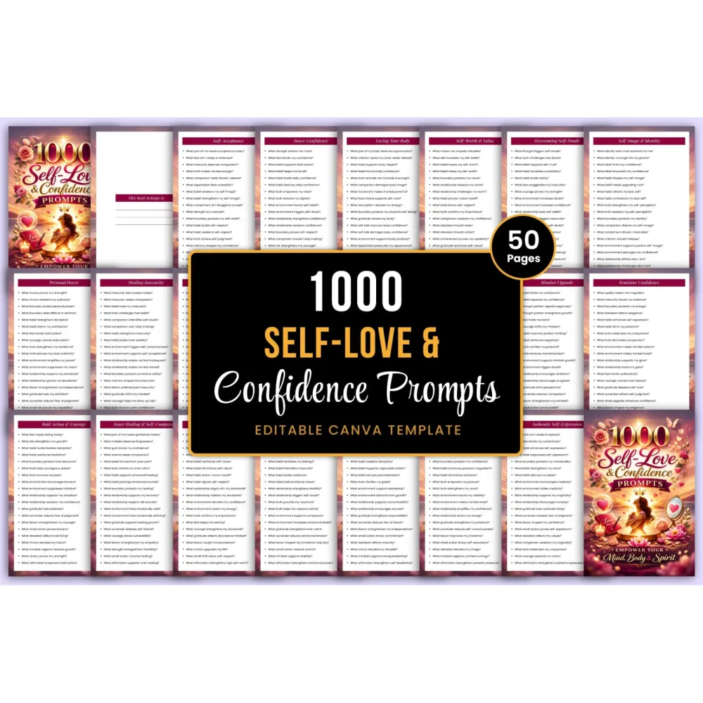 Self Love Confidence Prompts