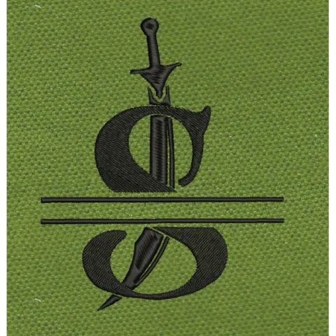Sword Embroidery Design