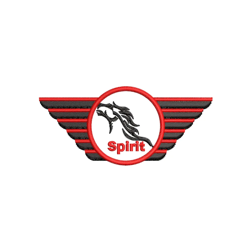 Wing Spirit Embroidery Design