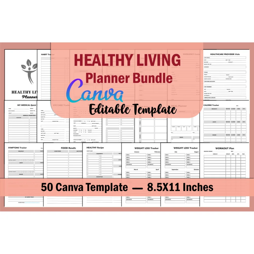 Healthy Living Planner