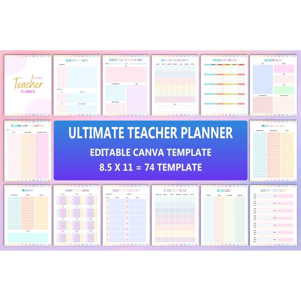 Ultimate Teacher Planner