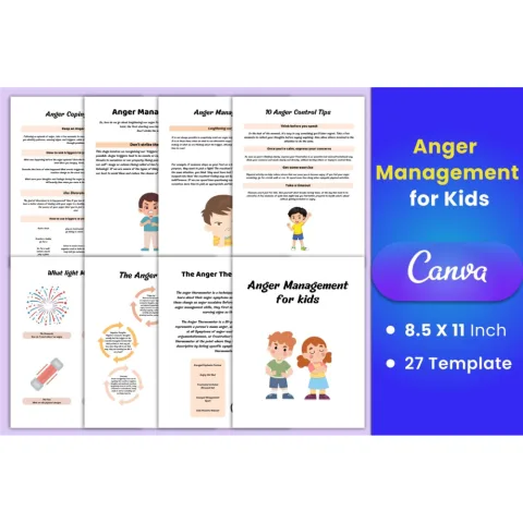 Anger Management for Kids Workbook
