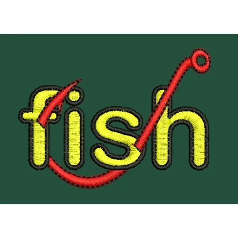Fish Embroidery Design