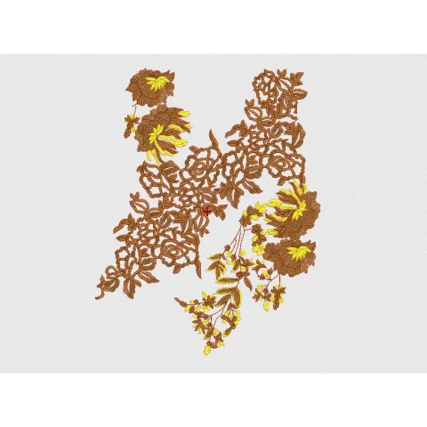 Flower Embroidery Design